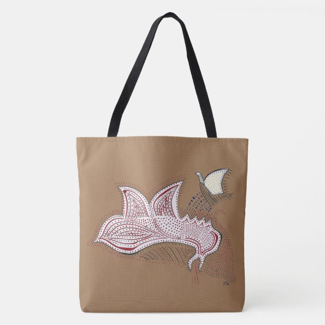 Tote Bag Vol de dragon (Devant)