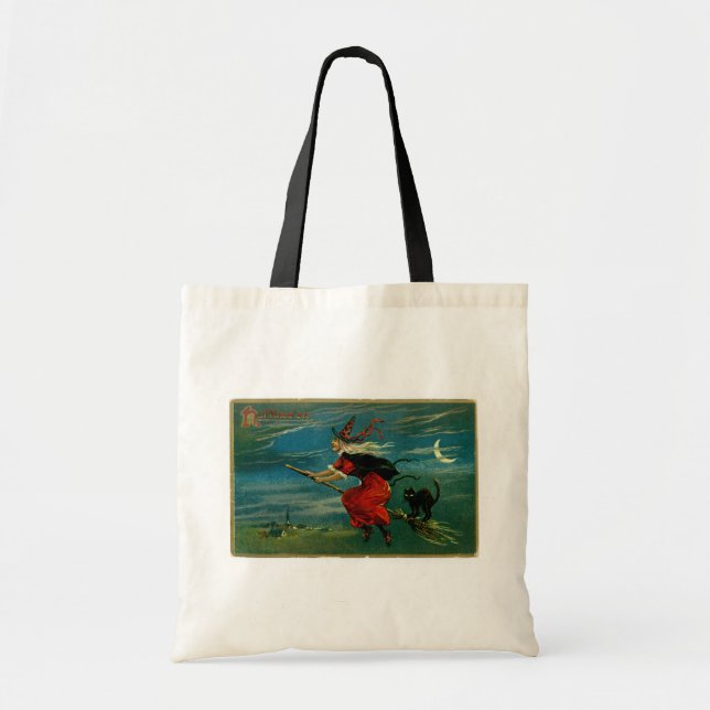 Tote Bag Vol de Halloween (Devant)