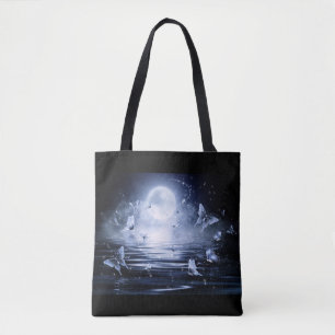 Tote Bag Vol de nuit de papillons