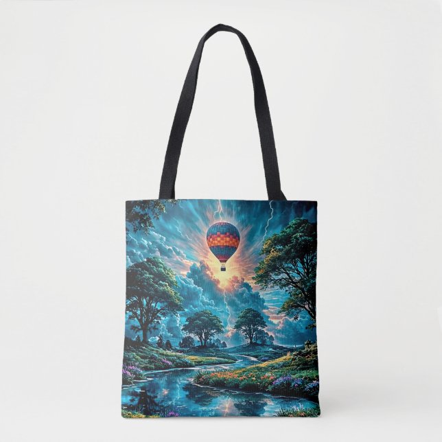 Tote Bag Vol d'été orageux (Devant)
