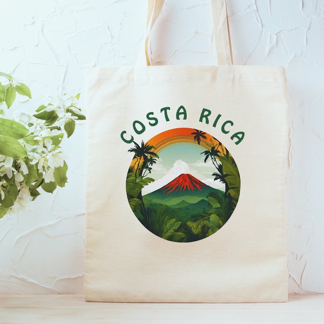Tote Bag Volcan sur mesure du Costa Rica (Créateur téléchargé)