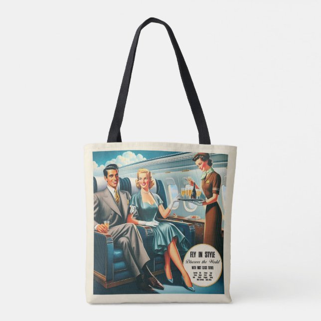 Tote Bag Voler dans le style (Dos)