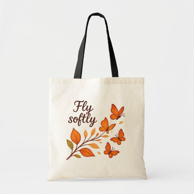 Tote Bag Voler doucement Fourre-tout (Devant)