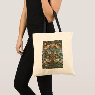Tote Bag Voleurs de fraises par William Morris, Art vintage
