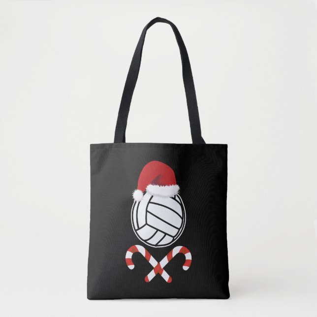 Tote Bag Volley de Noël (Devant)