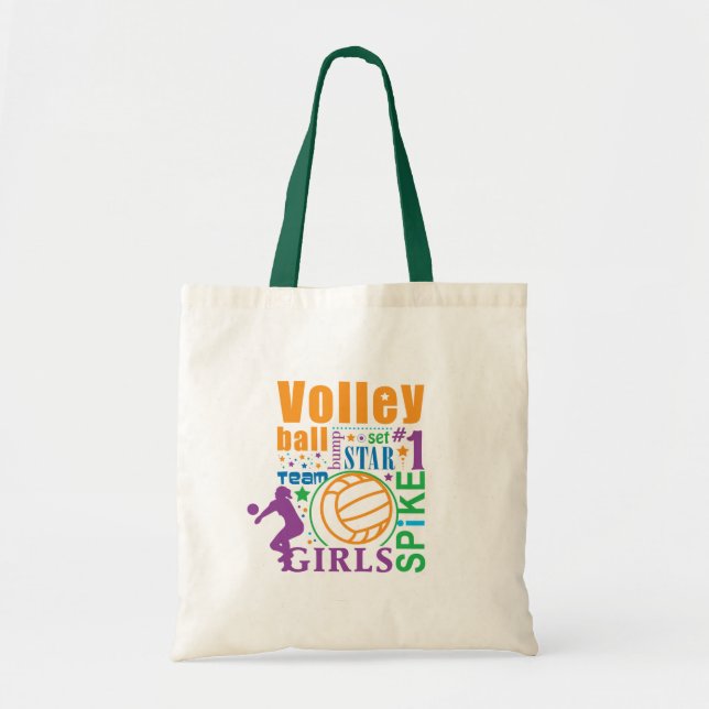 Tote Bag Volleyball de Bourne (Devant)
