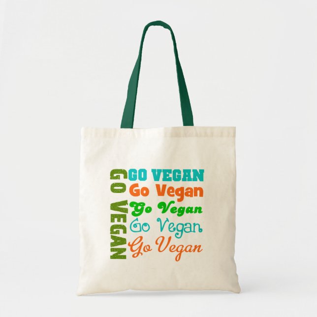 Tote Bag Vont le VÉGÉTALIEN (Devant)