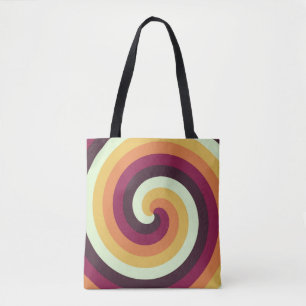 Tote Bag Vortex rétro