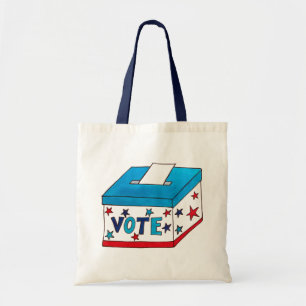 Tote Bag VOTE 2020 Election Day USA Voting Vote Box