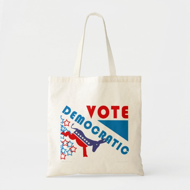 Tote Bag Vote Budget Démocratique Fourre-tout (Devant)