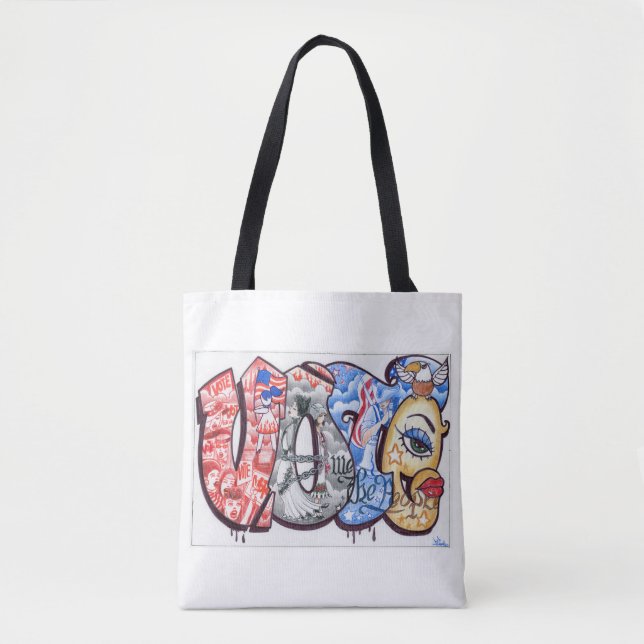 Tote Bag Vote Fourre-tout (Devant)