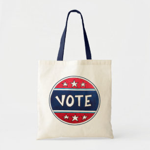 Tote Bag VOTE I Jour de l'élection USA Voter Travailleur du