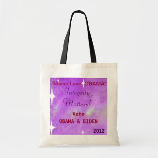 Tote Bag Vote Obama "d'Obama d'amour de mamans" Fourre-tout