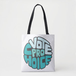 Tote Bag Vote Pro Choix Art De Mot 