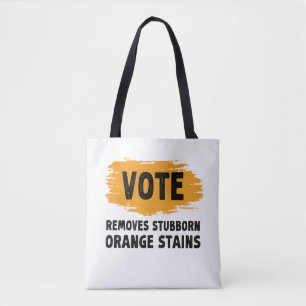Tote Bag Vote Supprime Le Cadeau De Taches Orange Têtu