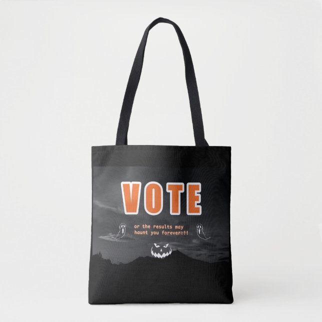Tote Bag Voter Des Tactiques Peur (Devant)