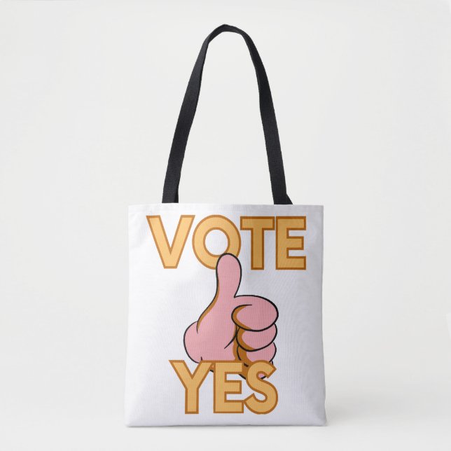 Tote Bag Votez oui (Devant)