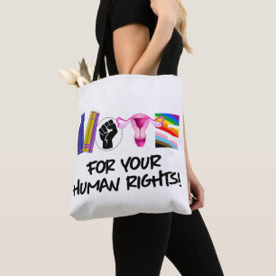 Tote Bag Votez pour vos Droits de l'Homme