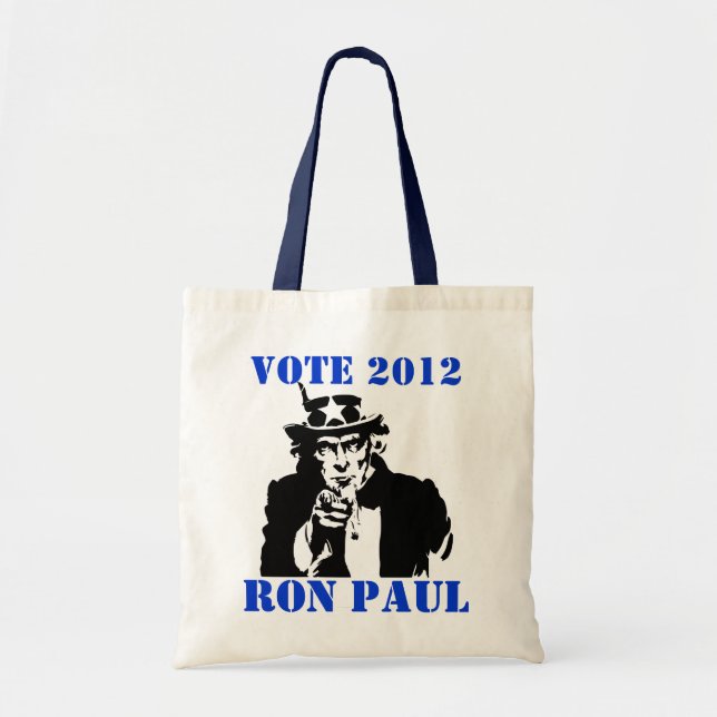 TOTE BAG VOTEZ RON PAUL 2012 (Devant)