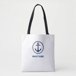 Tote Bag Votre ancre flottante de Fourre-tout de nom de