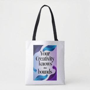 Tote Bag Votre créativité n'a pas de limites