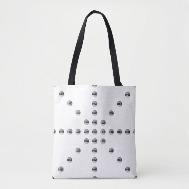 Tote Bag Votre logo ou toute image téléchargée | Motif étoi (Devant)