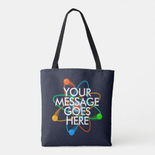 Tote Bag VOTRE MESSAGE Science