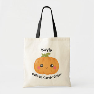 Tote Bag Votre nom officiel bonbons Taster Trick ou Treat