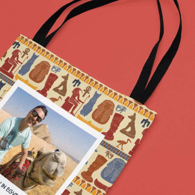Tote Bag Votre photo de voyage égyptienne (Créateur téléchargé)