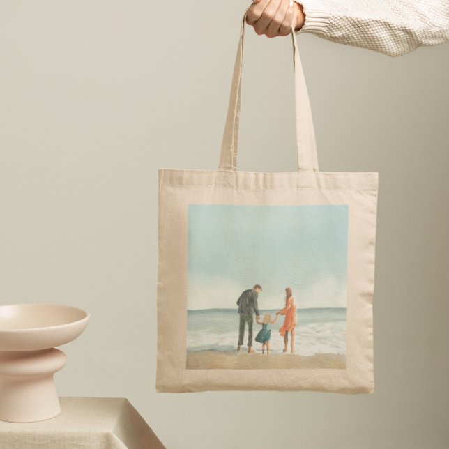 Tote Bag Votre Propre Oeuvre Artistique | Téléchargez votre (Créateur téléchargé)