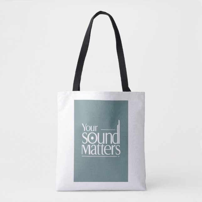 Tote Bag Votre son compte (Devant)