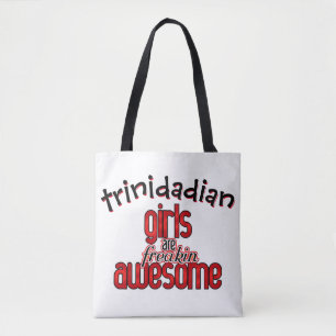 Tote Bag (Votre texte) Les filles sont incroyablement génia