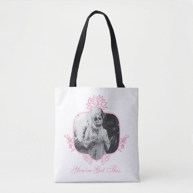 Tote Bag Vous avez ceci - Le Lotus Blanc (Devant)