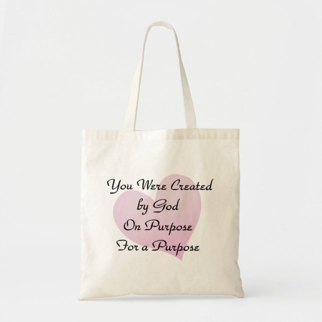 Tote Bag Vous Avez Été Créé Fourre-tout (Devant)