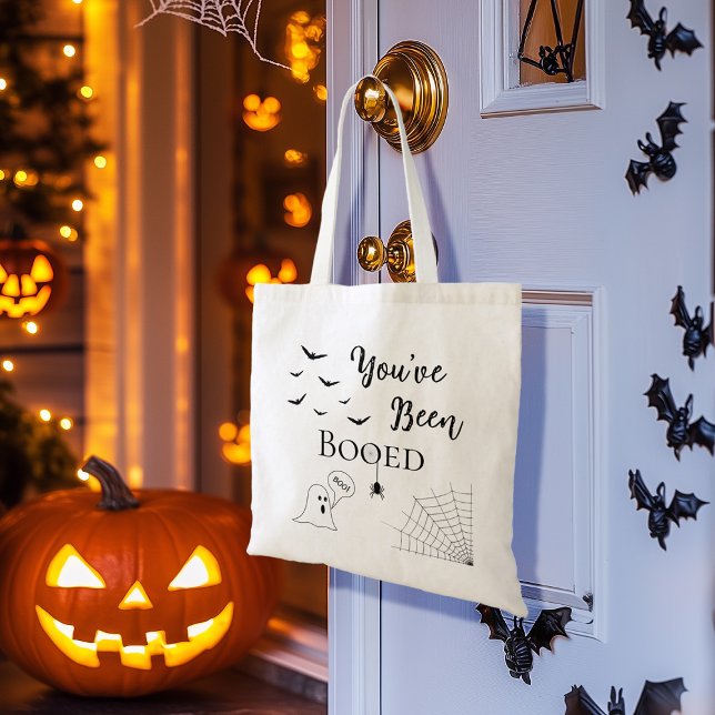 Tote Bag Vous avez été hué Halloween (Créateur téléchargé)