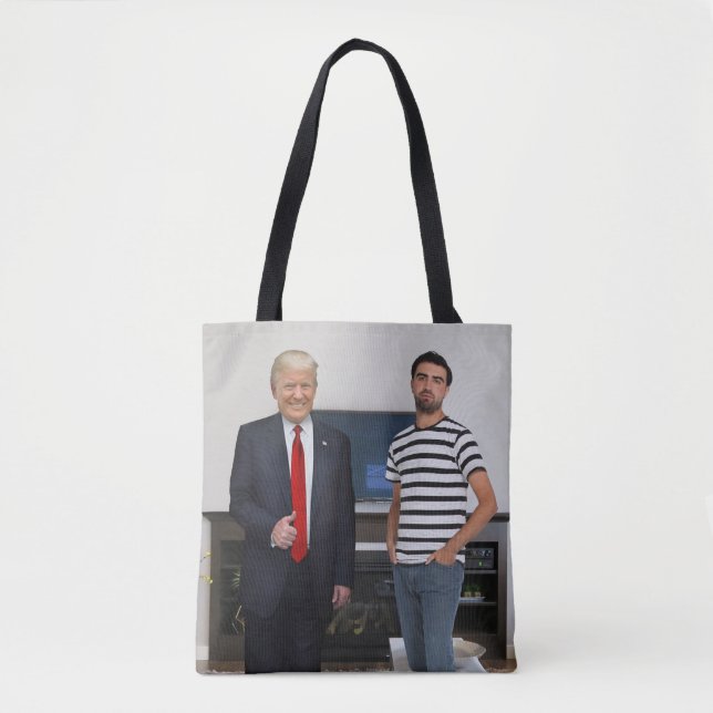 Tote Bag Vous avez rencontré le président Donald Trump | Aj (Devant)