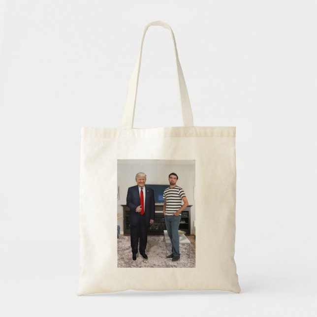Tote Bag Vous avez rencontré le président Donald Trump | Aj (Devant)