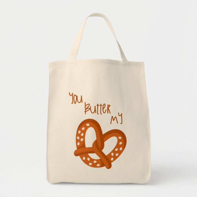 Tote Bag Vous beurrez mon Brez'n Fourre-tout (Devant)