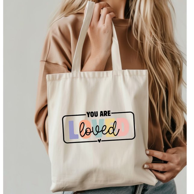 Tote Bag Vous êtes amoureux de la santé mentale Citation (Créateur téléchargé)