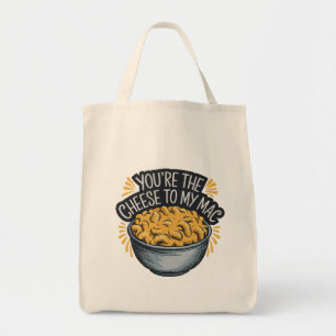 Tote Bag Vous êtes le fromage à mon Mac - Amoureux du froma