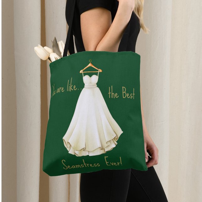 Tote Bag Vous êtes le meilleur Mariage robe Seamstress Four (Créateur téléchargé)