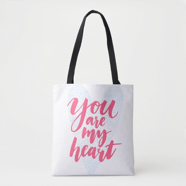 Tote Bag Vous êtes mon coeur (Devant)