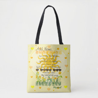 Tote Bag Vous êtes mon soleil
