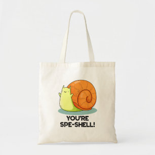 Tote Bag Vous êtes Spe-coquille drôle escargot de jeu de mo