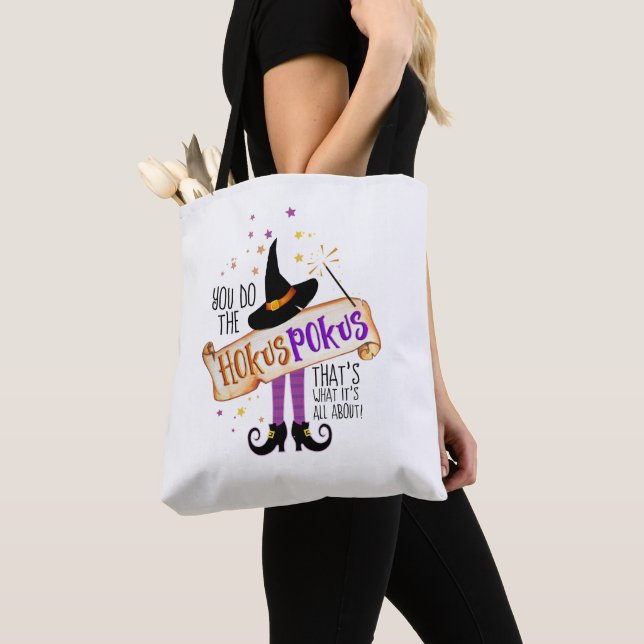 Tote Bag Vous faites le Hokus Pokus Witch Magic ID982 (De près)