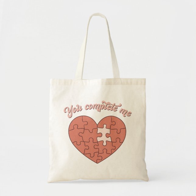 Tote Bag Vous Me Complétez (Devant)