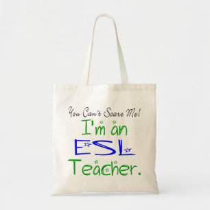 Tote Bag Vous ne pouvez pas me faire peur Je suis un enseig