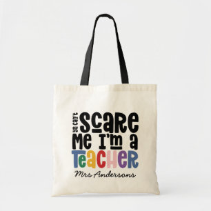 Tote Bag Vous ne pouvez pas me faire peur professeur typogr