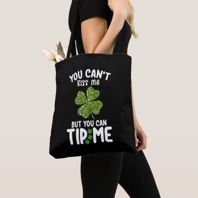 Tote Bag Vous ne pouvez pas m'embrasser mais vous pouvez me (De près)