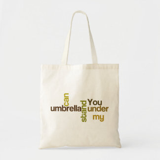 Tote Bag vous pouvez vous tenir sous mon parapluie